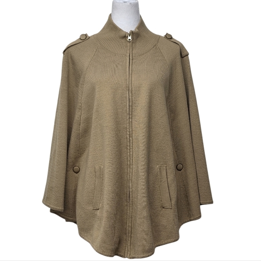 Big Buddha Camel Cape Jacket